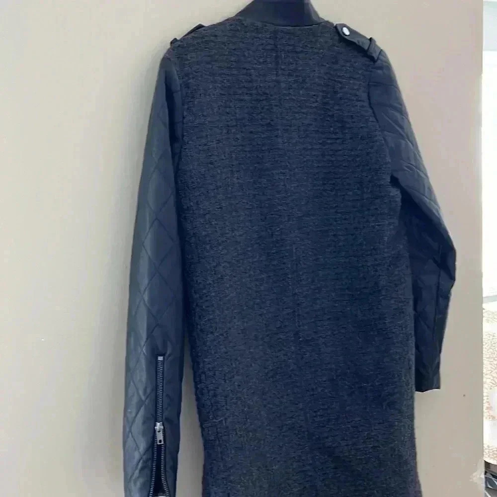 [FR38/US M] Y.A.S Mind Wool/ Viscose  Bicker Jacket - Side Zipup Closure- NWOT - Picture 15 of 16